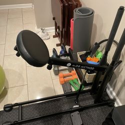 Glute Machine With Workout Equipment 