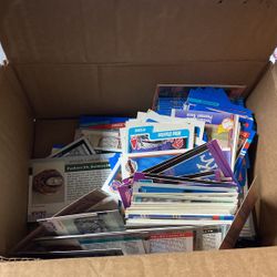 Box Of Baseball Cards