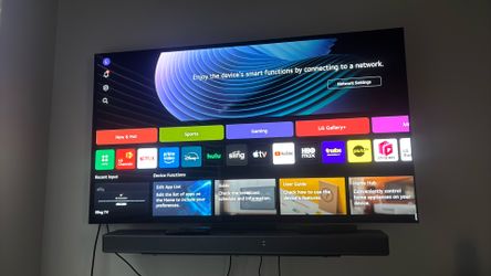 55’’ LG OLED TV + Surround sound