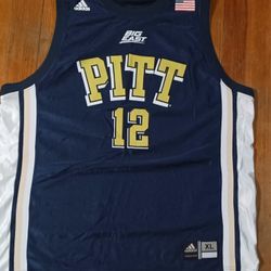 Men's Size XL Pittsburgh Panthers NCAA Basketball Jersey Team Big East