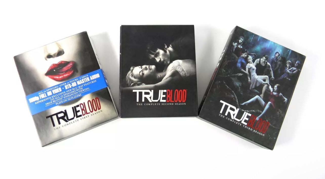 True Blood Complete Seasons 1-3 DVD TV Series First Second Third Vampire