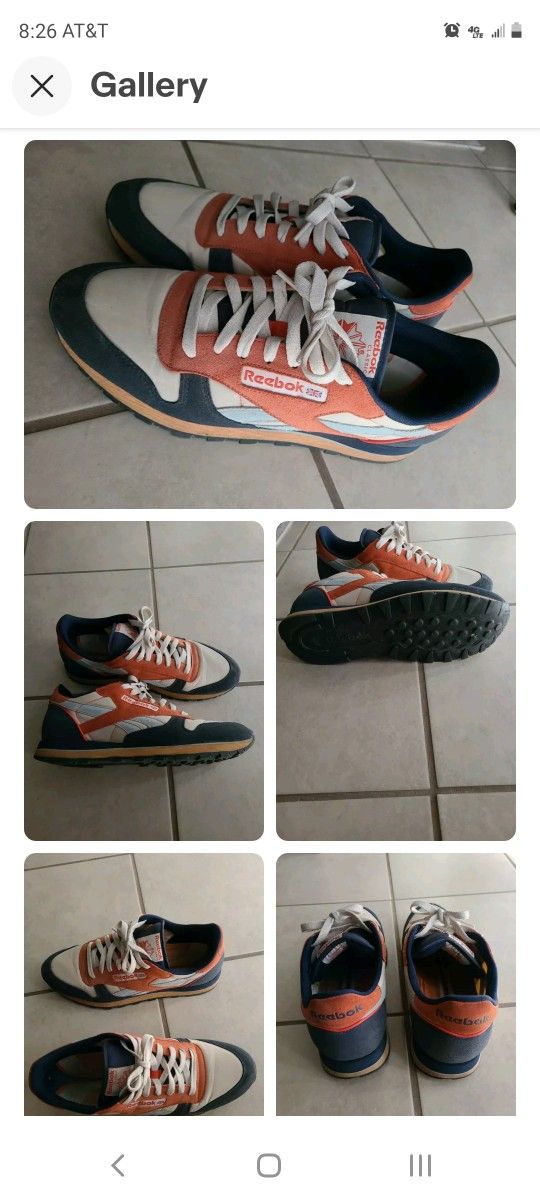 Men's Reebok size 11