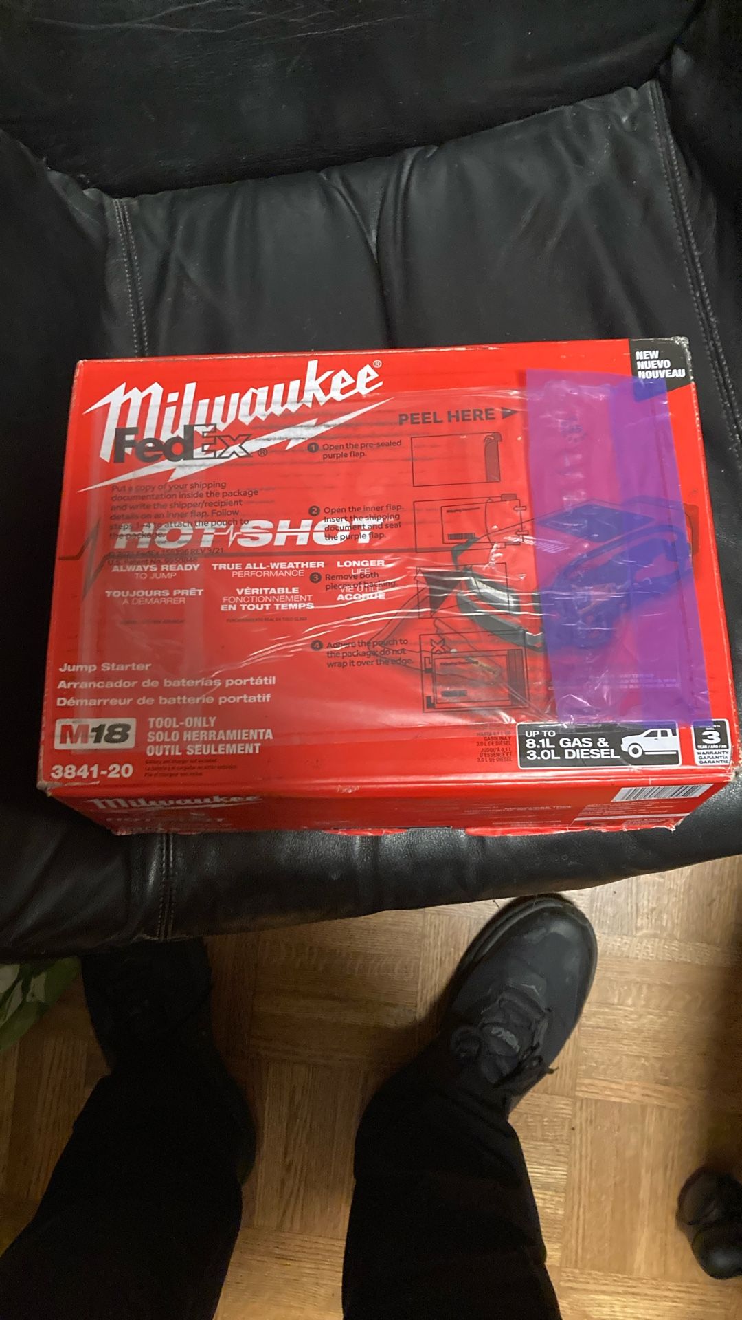 Milwaukee M18 HOT SHOT  Quick Charge 