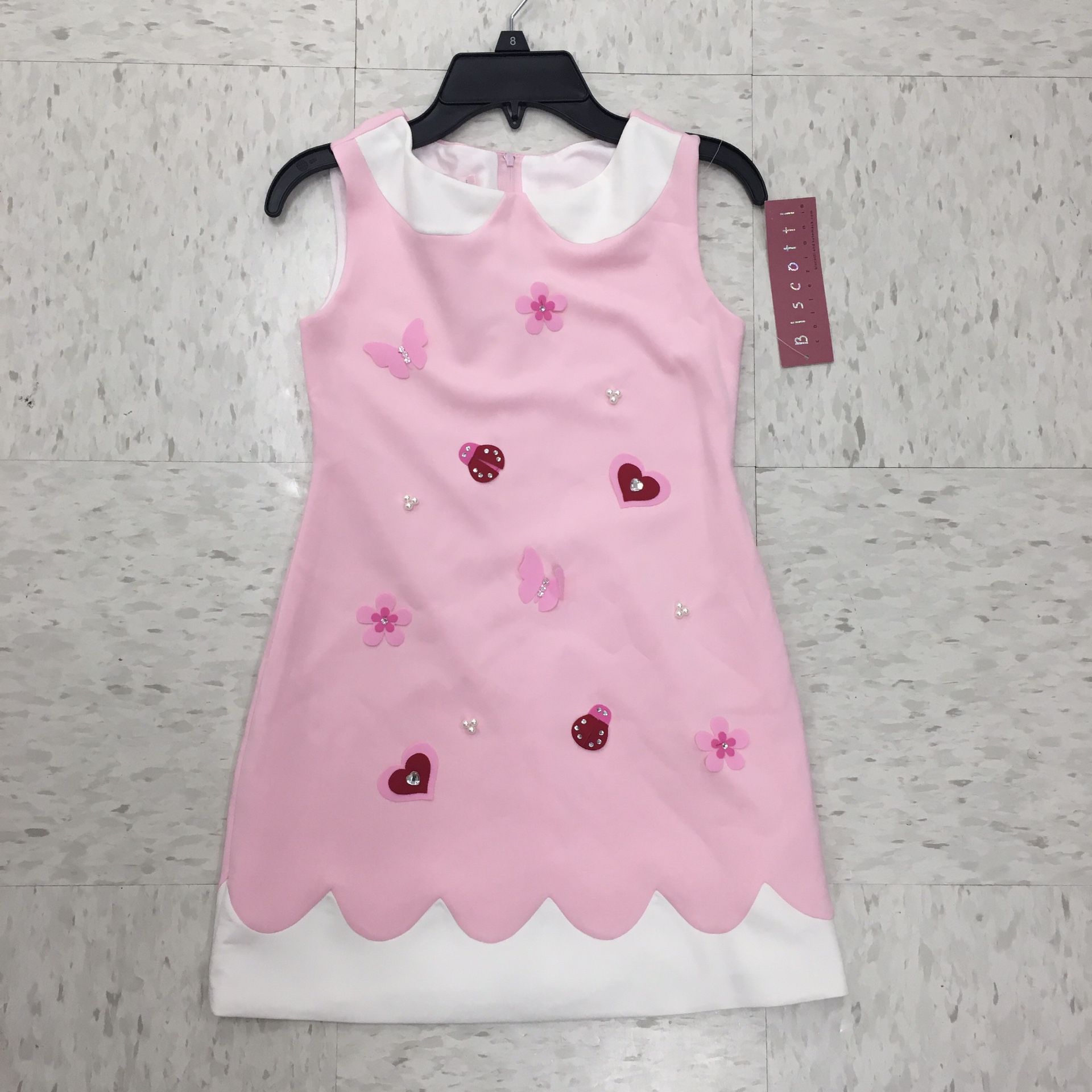NWT blue cute dress size 8