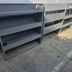 van shelves