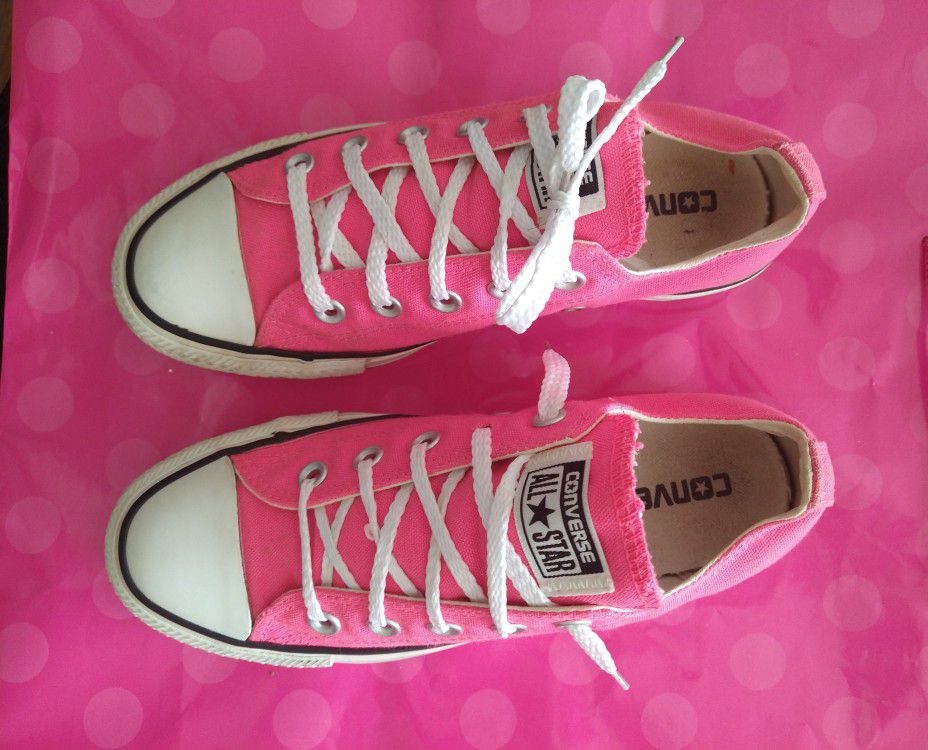 Pink Converse All-Star Unisex Sneakers 