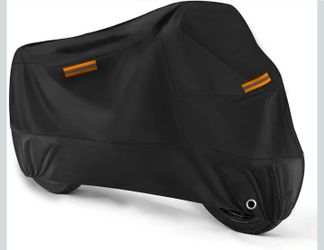 All Season Durable with Lockholes & Night Reflective Black Oxford 108" Extra Large Heavy Duty Protection