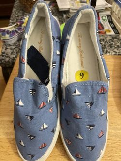 Tommy Bahama Canvas Slide On Size 9 Men’s