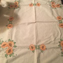 Table Cloth Embroidery