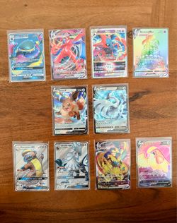 V/VMax/GX/Vstar Pokemon Cards