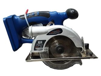 Master Mechanic 567865 Blue Cordless Circular Saw