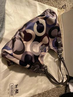 Coach purse only used a couple times has been stored