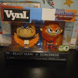 Funko Vynl Beast Man And Sorceress