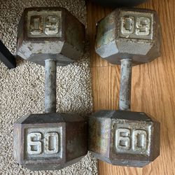 60lbs Cast Iron Weights 