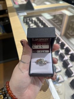 Two - Tone Gold Ring 