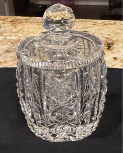 Crystal Sugar Jar / Cup