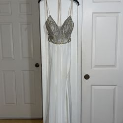 Fabian’s White Prom Dress