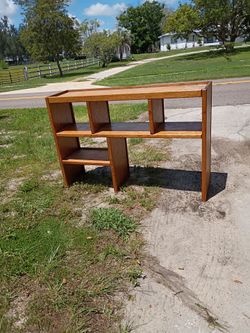Solid wood cubicle