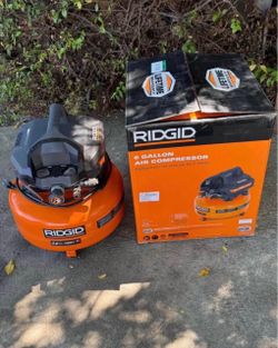 RIDGID 6 Gal. Portable Electric Pancake Air Compressor