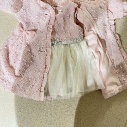 Bonito Conjunto Vestido Para Niña 