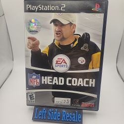 NFL Head Coach ( PlayStation 2 PS2 ) - Missing Manual -