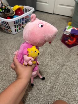 Peppa pig talking plush