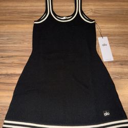 Alo Yoga-Tennis club sweater Knit Dress