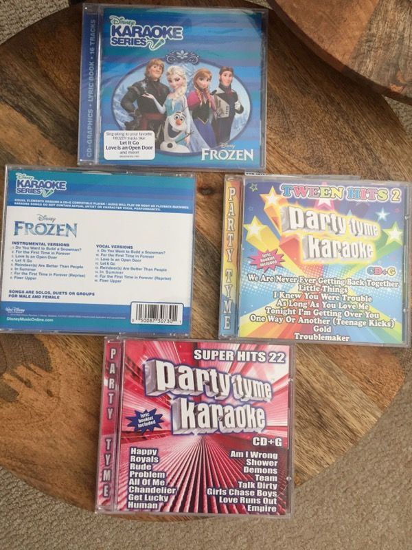 Karaoke Cd S Disney Dozen Partytyme Karaoke Tween 2 Super Hits 22 Barely Used For Sale In Carlsbad Ca Offerup