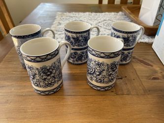 Blue Dynasty Mugs Qty 10 by 222 FIFTH