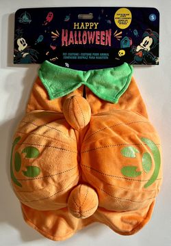 Disney Happy Halloween Mickey Pumpkin Pet Costume (Size S)