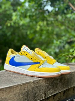 Travis Scott x Wmns Air Jordan 1 Retro Low OG SP 'Canary'
