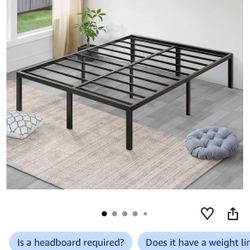 California King Bed Frame (No Box Spring Needed)