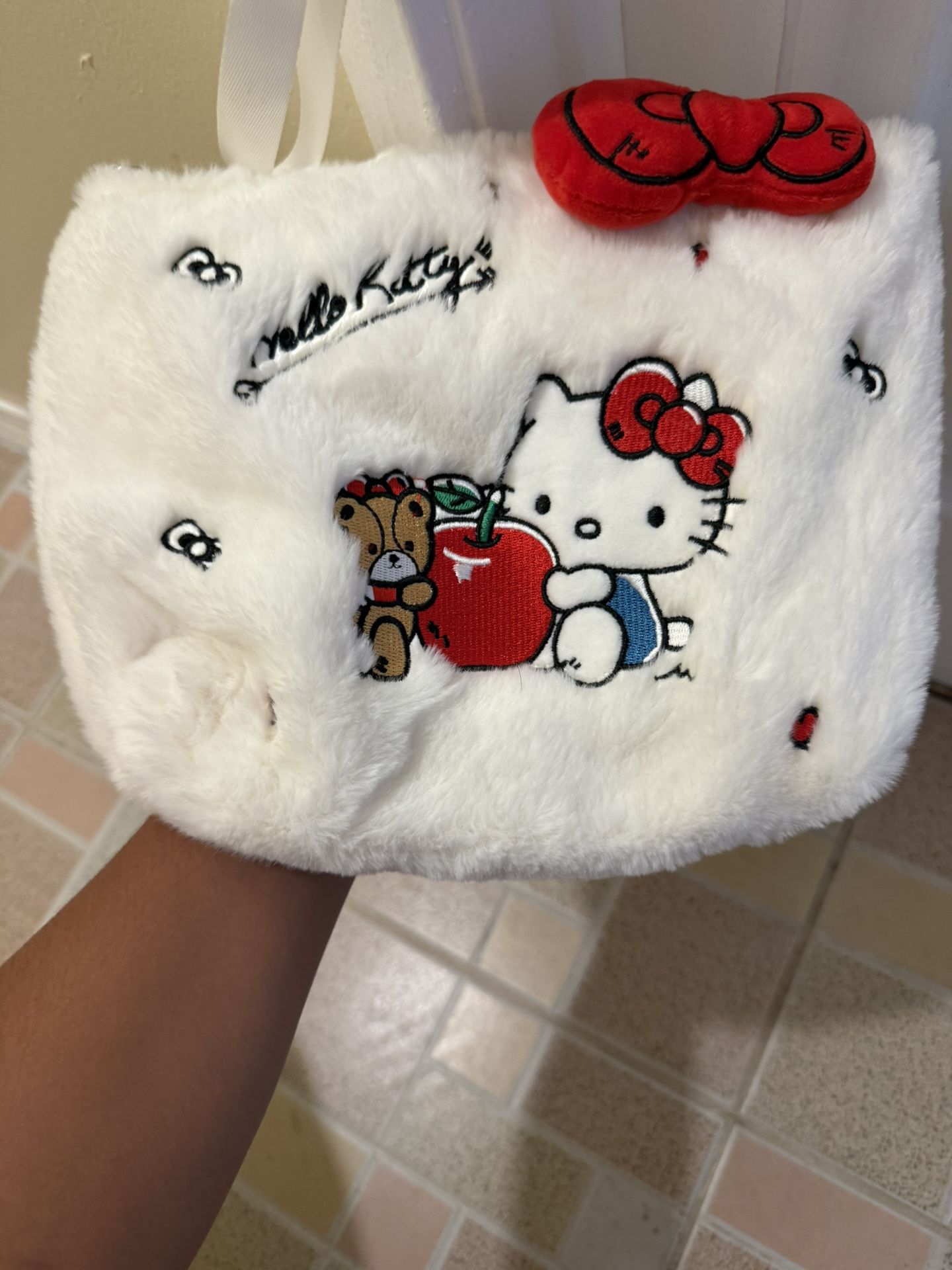 Hello Kitty Plush Purse 