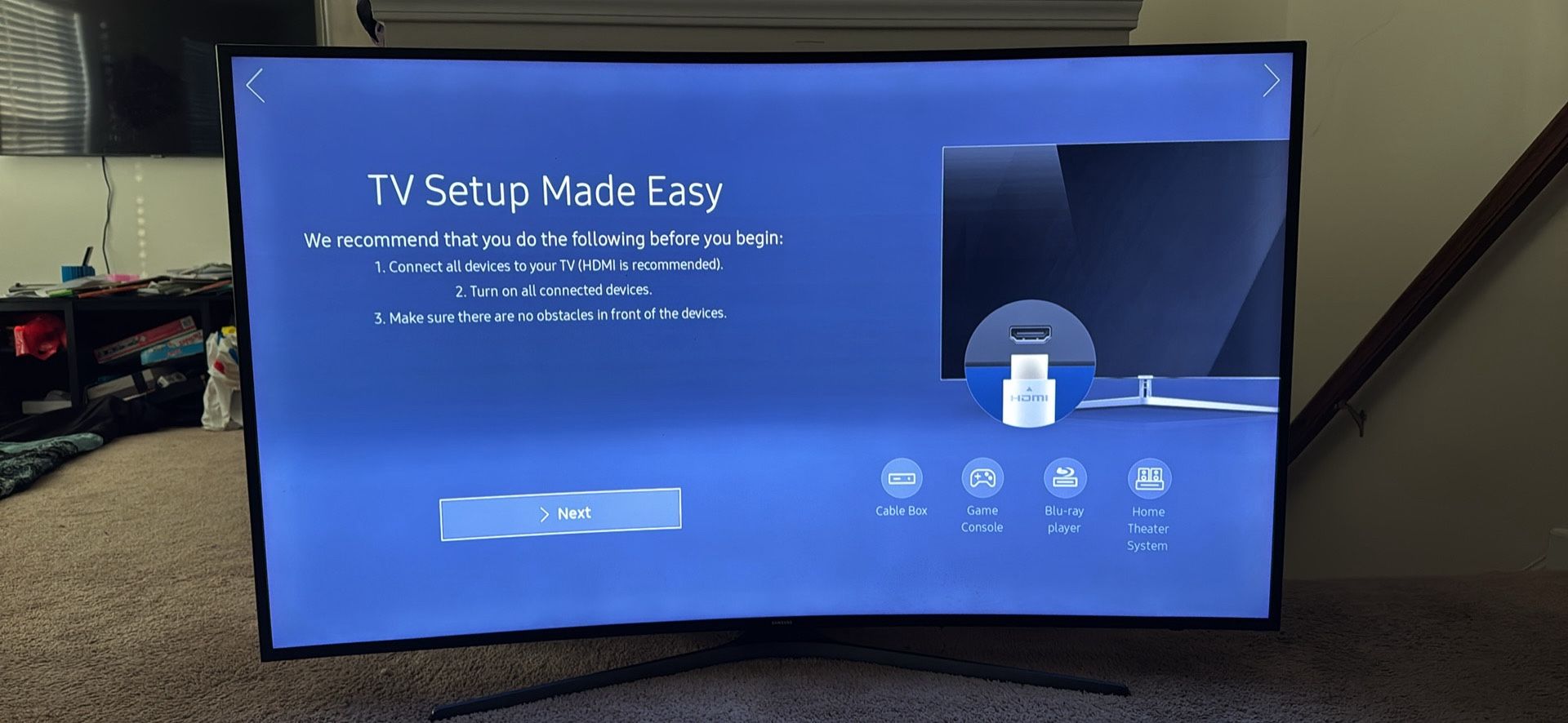 65 Inch Curved Samsung Tv