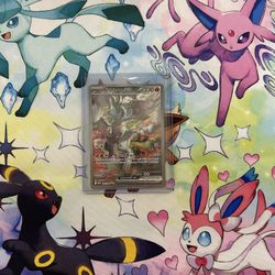 Pokemon Scarlet and Violet White Flare Reshiram EX Special Illustration Rare SIR 166/086 card