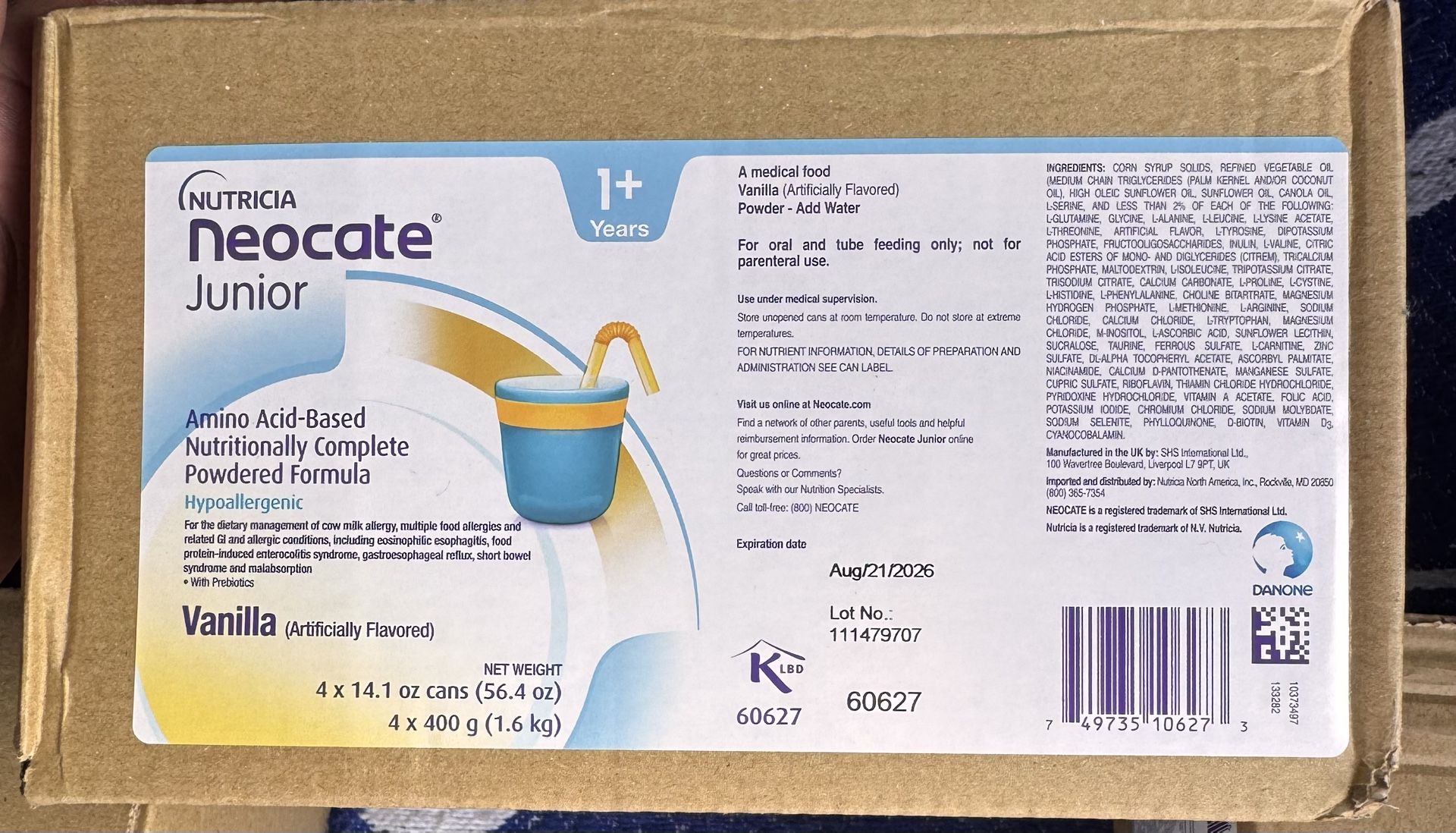 Neocate Junior Vanilla