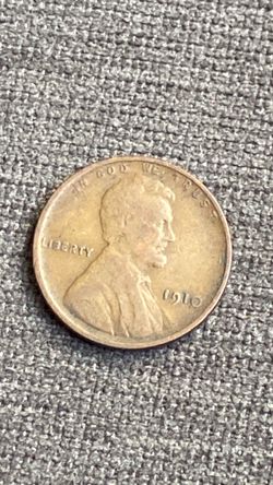 1910 Lincoln Wheat Penny Cent