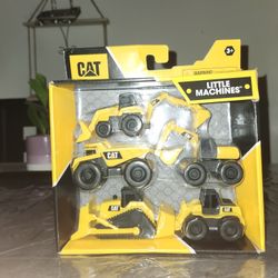 CAT Little Machines 5 Piece Collectible Vehicle Set