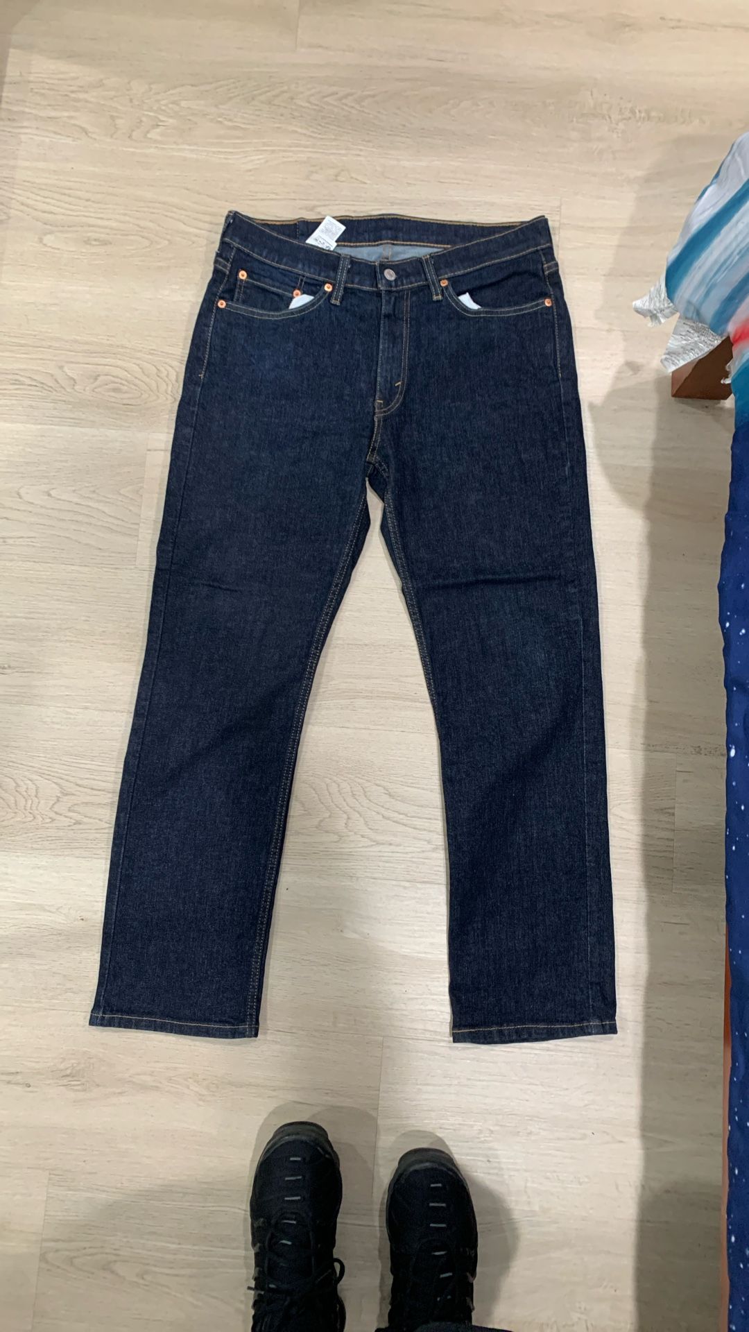 Mens Blue Levi’s 514 Size 32-30