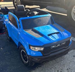 kids play dodge ram