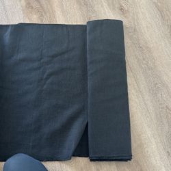 Black Upholstery Fabric Table Cloth Halloween Decor Curtains