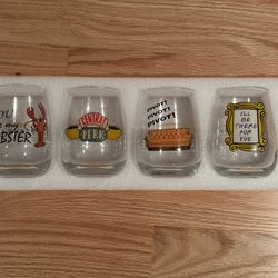 Friends Stemless Wine Glasses