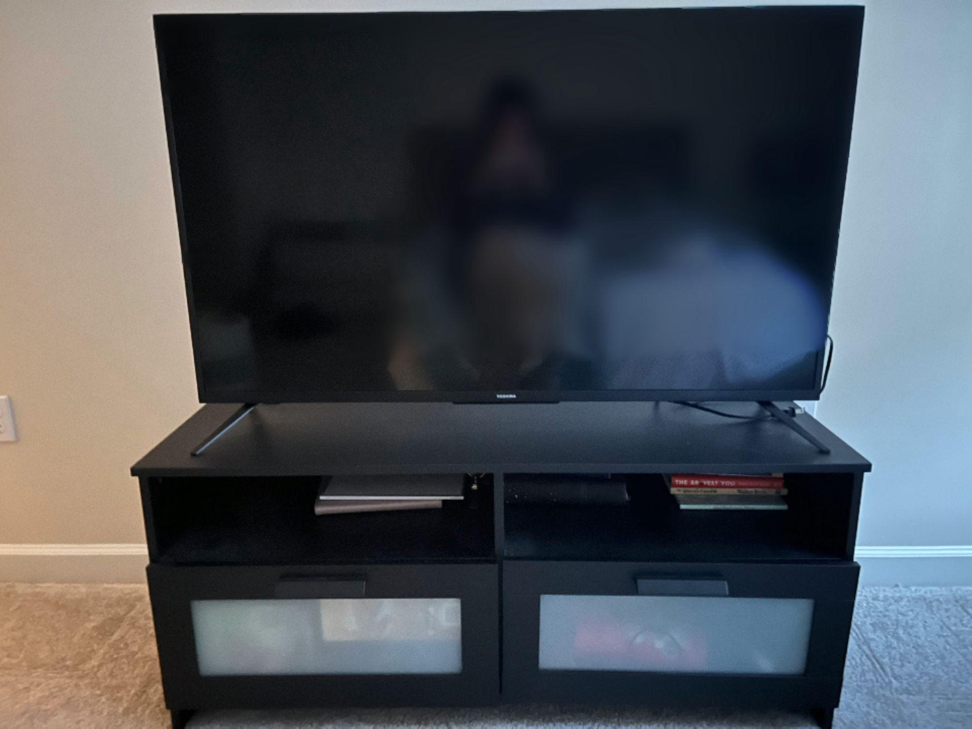 44” Toshiba Smart Fire TV with TV Stand Included