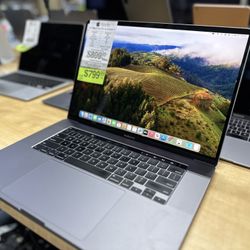 💻 APPLE COMPUTER SALE!!! 16" MACBOOK PRO RETINA TOUCH BAR 2.6 I7 16GB RAM 512SSD 2019