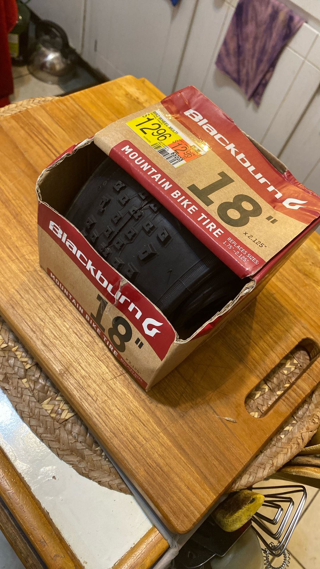 New Blackburn 18” x2.125” Mountain Bike Tire