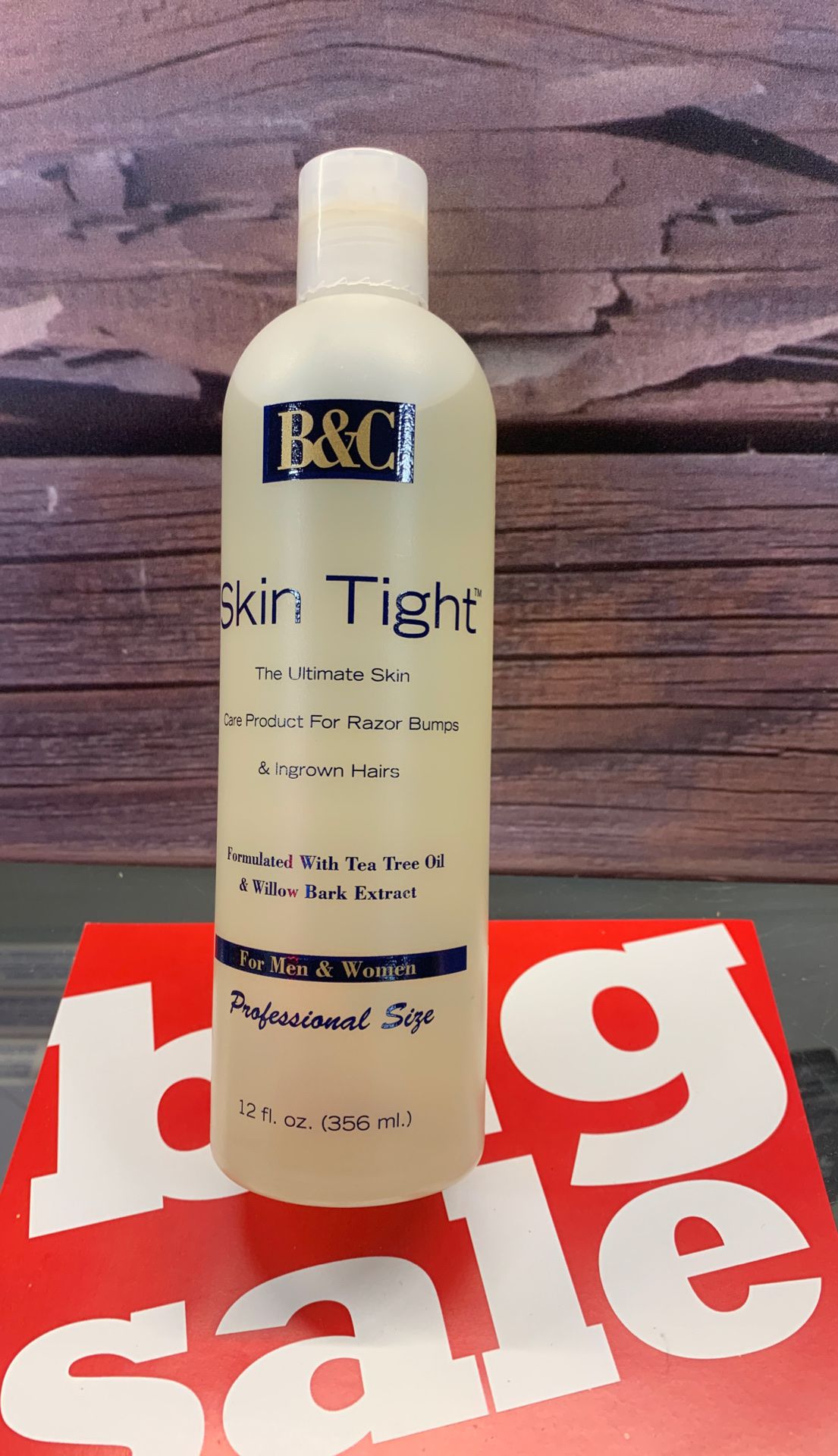 B&C skin tight 12 fl oz for razor bumps and ungrown hair