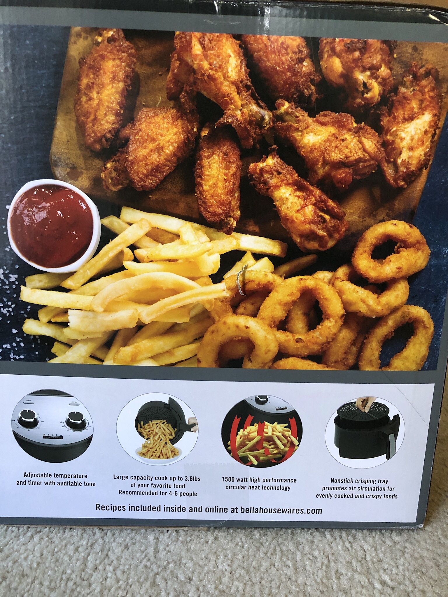 4.3 Quart Air Fryer -$35
