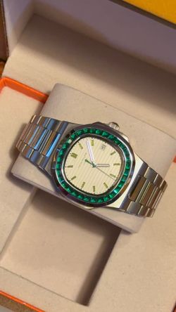 patek phillipe green gem bezel  💎