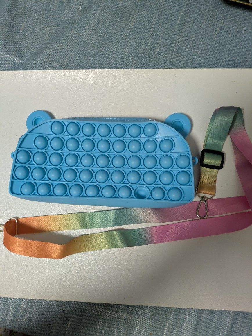 Pop It Fidget Purse or Pencil Case