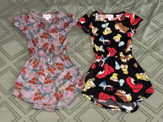 2 Disney LulaRoe Mae Dress